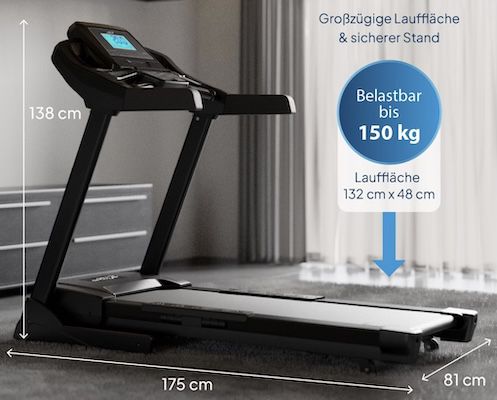 🏃 ArtSport Speedrunner 7000 Laufband bis 20 km/h für 499€ (statt 700€) + 30€ Gutschein