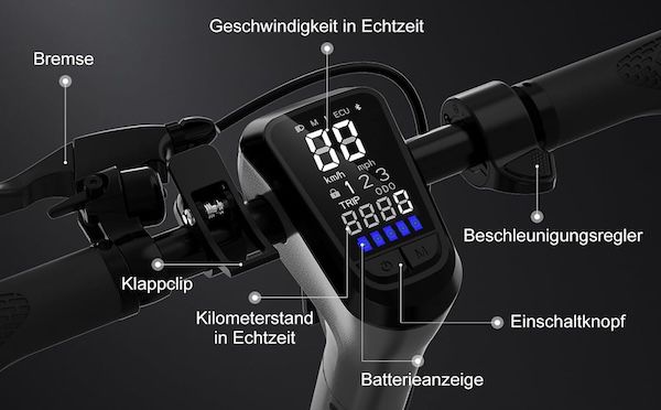 🛴 Evercross EV10S Max E-Scooter bis 150km Reichweite für 380,34€ (statt 600€) 🛴 Evercross EV10S Max E Scooter bis 150km Reichweite für 380,34€ (statt 600€)