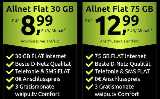 🧨 Black Week Knaller 🔥 Telekom Allnet mit 30GB 5G für 8,99€ mtl. + 0€ AG 🧨 Black Week Knaller 🔥 Telekom Allnet mit 30GB 5G für 8,99€ mtl. + 0€ AG