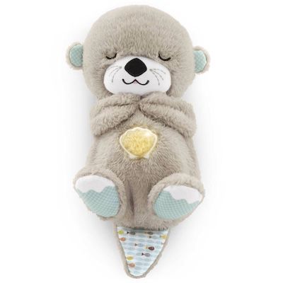 🦦 Fisher-Price Schlummer Otter mit Atembewegung und Musik für 21,99€ (statt 28€)