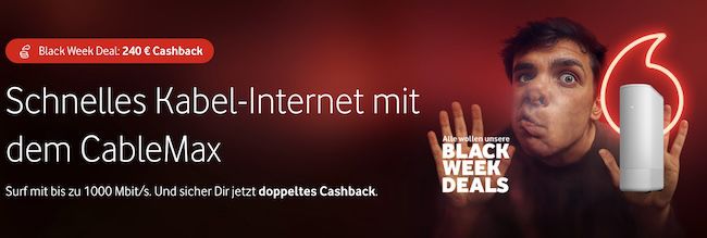 🌏 Vodafone GigaZuhause CableMax 1.000 für 49,99€ mtl. + bis 💰 440€ Bonus 🌏 Vodafone GigaZuhause CableMax 1.000 für 49,99€ mtl. + bis 💰 440€ Bonus