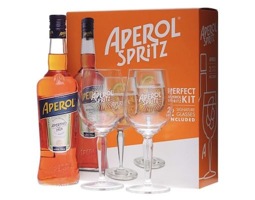 🧡 Aperol Aperitivo Geschenkset (Aperol mit 2 Gläser) für 26,99€ (statt 38€)