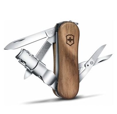 🔪 Victorinox Nailclip Schweizer Taschenmesser in Walnuss-Braun für 36,49€ (statt 44€)