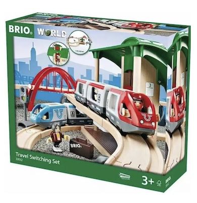 🚝 BRIO World 33512 Großes BRIO Bahn Reisezug Set für 63,74€ (statt 74€)