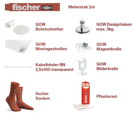 🔧 fischer Adventskalender (2025) mit 145 Teilen für 47,99€ (statt 59€)