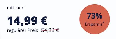 🔥 Tarif KNALLER 📱 Vodafone Allnet unlimited 5G für nur 14,99€ mtl. + 0€ AG