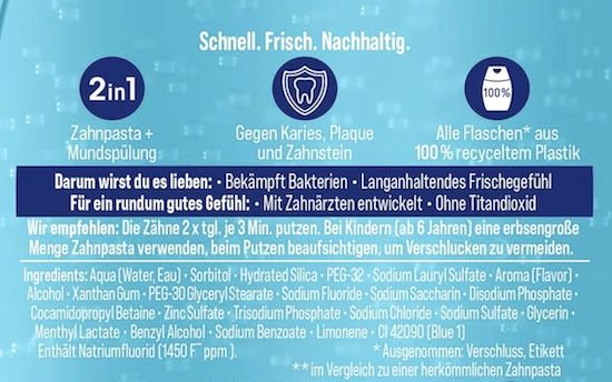 🦷 Theramed 2in1 Original Frisch für 0,76€ (statt 1,29€)   Prime