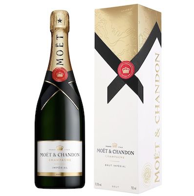 🍾 Moët & Chandon Impérial Brut Champagner in Geschenkverpackung für 40€ (statt 45€)