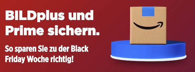🤯🔥 KNALLER! 👉 Amazon Prime nur 5,99€ mtl. (statt 8,99€) + BILDplus Abo dazu - Passend zur Black Week! 🤯🔥 KNALLER! 👉 Amazon Prime nur 5,99€ mtl. (statt 8,99€) + BILDplus Abo dazu Passend zur Black Week!