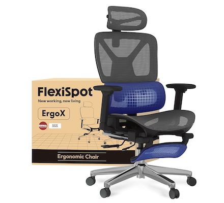 😮 Flexispot ErgoX Bürostuhl mit Fußstütze für 180,49€ (statt 290€) 😮 Flexispot ErgoX Bürostuhl mit Fußstütze für 180,49€ (statt 290€)