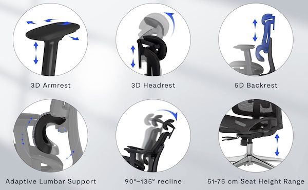 😮 Flexispot ErgoX Bürostuhl mit Fußstütze für 180,49€ (statt 290€) 😮 Flexispot ErgoX Bürostuhl mit Fußstütze für 180,49€ (statt 290€)