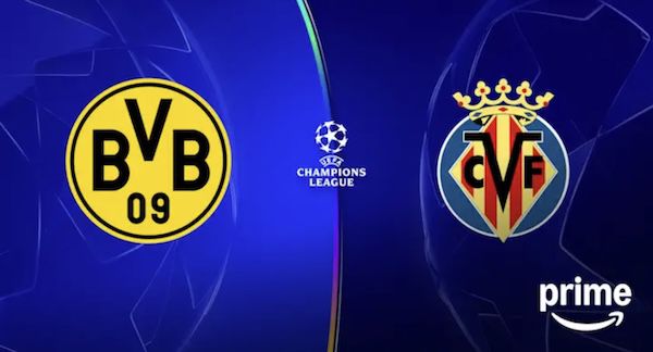 ⚽️ Ab 20 Uhr bei Prime Video ➡️ Borussia Dortmund vs. Villarreal ⚽️ Ab 20 Uhr bei Prime Video ➡️ Borussia Dortmund vs. Villarreal
