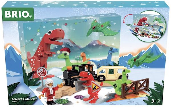 🚂 BRIO World 36120 Adventskalender mit Dinosaurier Thema für 11,40€ (statt 20€)