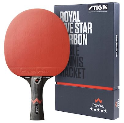 🏓 STIGA Royal Carbon Tischtennisschläger mit 5-Star Belag für 55,92€ (statt 63€) 🏓 STIGA Royal Carbon Tischtennisschläger mit 5 Star Belag für 55,92€ (statt 63€)