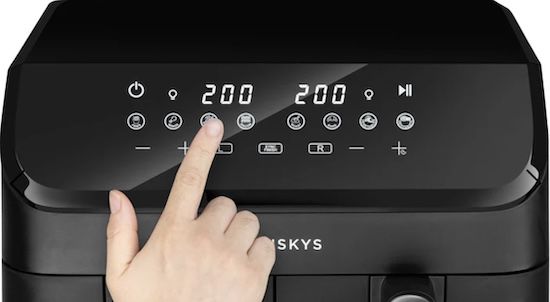 🍗 Juskys Dual-Zone Heißluftfritteuse (9 L, 1.800W) für nur 59,99€ (statt 80€) 🍗 Juskys Dual Zone Heißluftfritteuse (9 L, 1.800W) für nur 59,99€ (statt 80€)