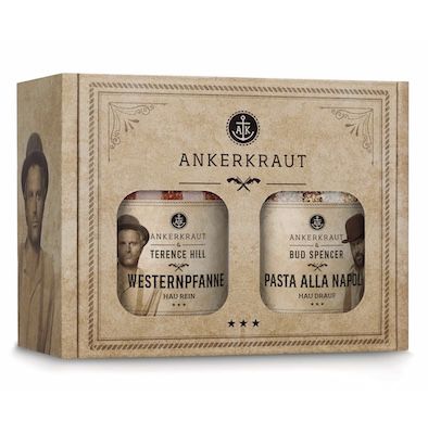 🤜 Ankerkraut Bud Spencer & Terence Hill Bagaluten Gewürz-Box für 12,71€ (statt 19€)