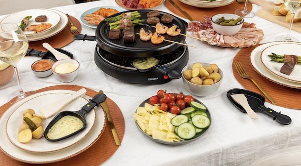 đ Tristar Raclette mit CrĂȘpe- und Grill-Bereich fĂŒr 19,99⏠(statt 28âŹ) đ Tristar Raclette mit CrĂȘpe und Grill Bereich fĂŒr 19,99⏠(statt 28âŹ)