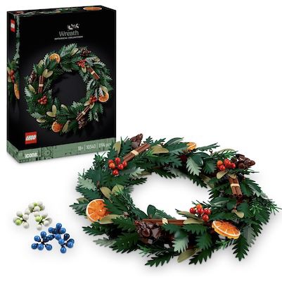 🎄 LEGO 10340 Icons Weihnachtskranz für 74,90€ (statt 99€)