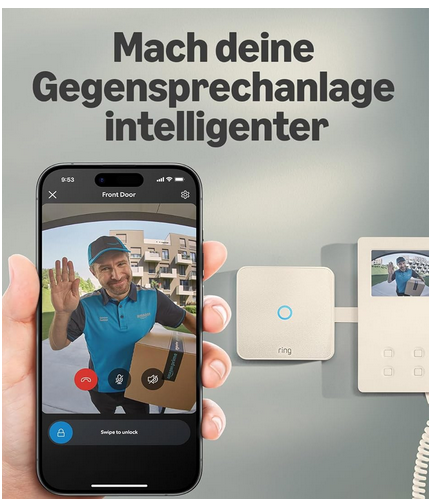 📞📷 Ring Intercom Video neues Realse 2005 Vorteilpreis für 69,99€ (statt 100€) 📞📷 Ring Intercom Video neues Realse 2005 Vorteilpreis für 69,99€ (statt 100€)