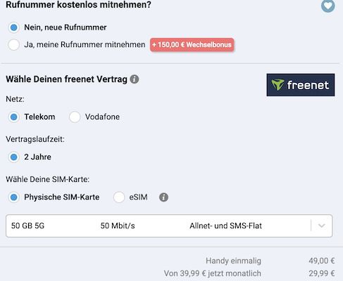 🔥TOP! Apple iPhone 15 für 49€ + Telekom Allnet 50GB für 29,99€ mtl. + 150€ Bonus 🔥TOP! Apple iPhone 15 für 49€ + Telekom Allnet 50GB für 29,99€ mtl. + 150€ Bonus
