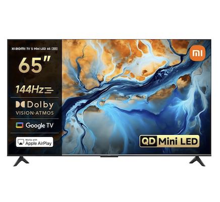 📺 Xiaomi TV S Mini (2025) – 65 Zoll UHD Fernseher mit Google TV für 599€ (statt 729€)