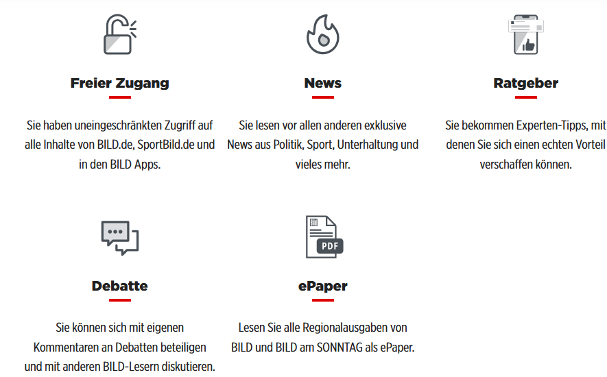 ➡️🔥 1 Jahr BILDplus für 19,99€ (statt 80€) - oder 1,99€ mtl. ➡️🔥 1 Jahr BILDplus für 19,99€ (statt 80€) oder 1,99€ mtl.
