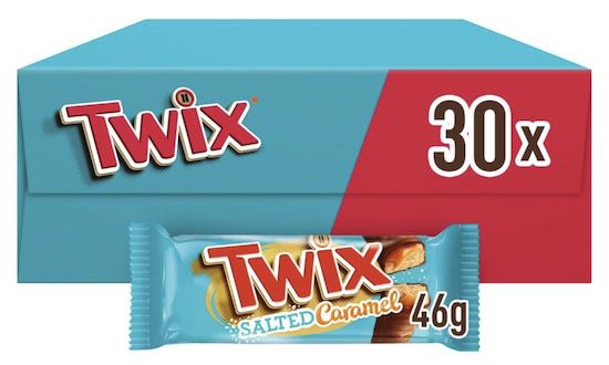 🥯 30x Twix Salted Caramel Doppelriegel (30 x 46g) für 12,32€ (statt 22€) 🥯 30x Twix Salted Caramel Doppelriegel (30 x 46g) für 12,32€ (statt 22€)