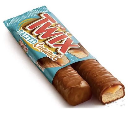 🥯 30x Twix Salted Caramel Doppelriegel (30 x 46g) für 12,32€ (statt 22€)