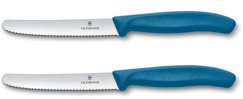 🔪 2x Victorinox Swiss Classic blaues Gemüsemesser mit Wellenschliff für 9,06€ (statt 12€)