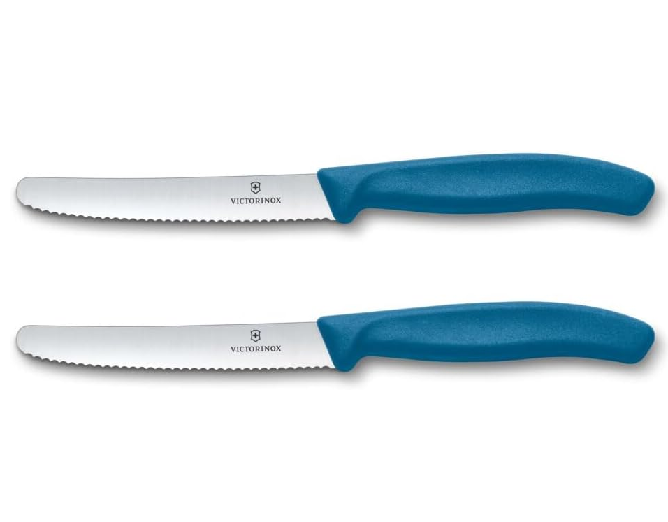 🔪 2x Victorinox Swiss Classic blaues Gemüsemesser mit Wellenschliff für 9,06€ (statt 12€)