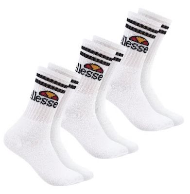 🧦 3er Pack ellesse Vulloni Unisex Socken für 3€ + VSK (statt 12€)