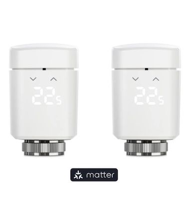 🏡 2x Eve Thermo (Matter) Heizkörperthermostat Set für 94€ (statt 132€)