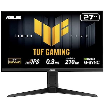 🖥️ ASUS TUF Gaming VG27AQL5A 27″ QHD Gaming-Monitor mit 210Hz für 169,90€ (statt 199€)