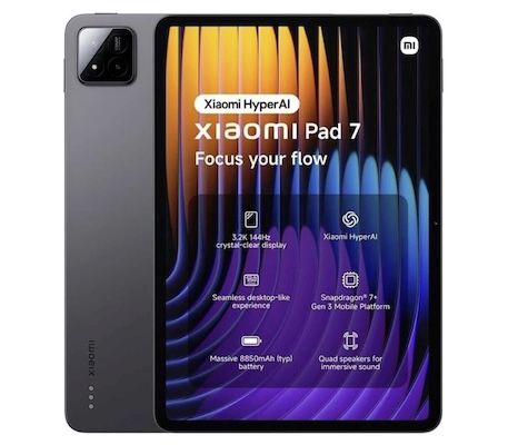 📱 Xiaomi Pad 7   11 mit 8GB/256GB + WiFi für 219,10€ (statt 299€)