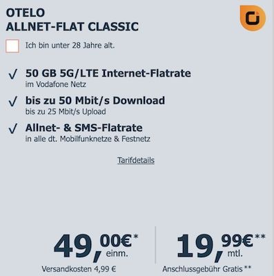 đ Apple iPad (2025) + AirPods 4 ANC fĂŒr 49⏠+ Vodafone Allnet 50GB fĂŒr 19,99âŹÂ mtl. đ Apple iPad (2025) + AirPods 4 ANC fĂŒr 49⏠+ Vodafone Allnet 50GB fĂŒr 19,99âŹÂ mtl.