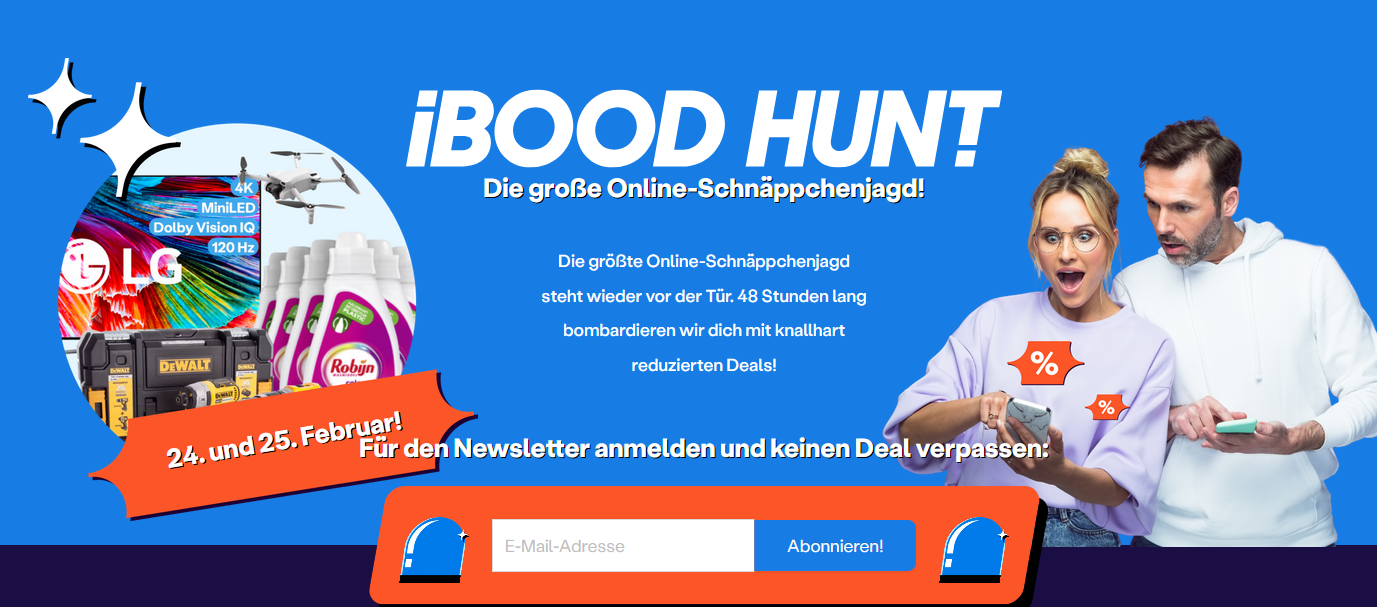 🚨 iBOOD Hunt: Restbestände & Schnäppchen im Minutentakt bis Mitternacht 🚓