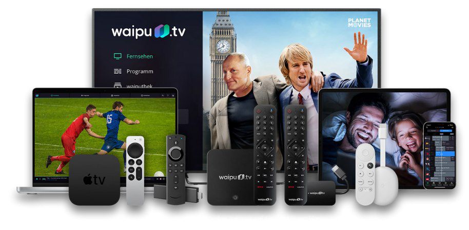 🤩 GRATIS 20GB 5G Vodafone Tarif durch 📺 waipu Perfect Plus für 12,99€ mtl