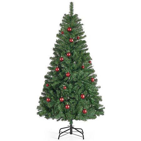 🎄 Songmics Künstlicher Weihnachtsbaum inkl. Kugeln, 180cm für 28,99€ (statt 33€)