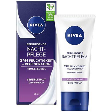 🧴 Nivea Beruhigende Nachtpflege 24h Feuchtigkeit + Regeneration ab 2,77€ (statt 5,49€)