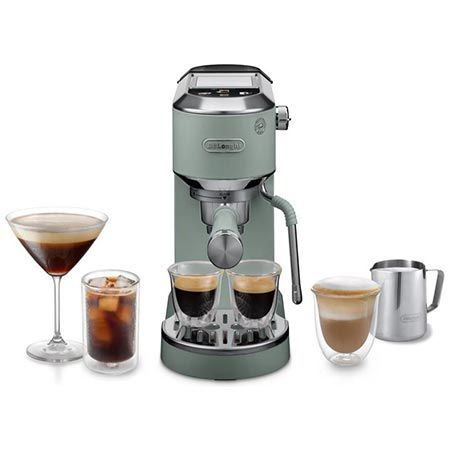 ☕ De’Longhi Dedica Duo EC890.GR Siebträgermaschine, 15 Bar für 166,49€ (statt 215€)