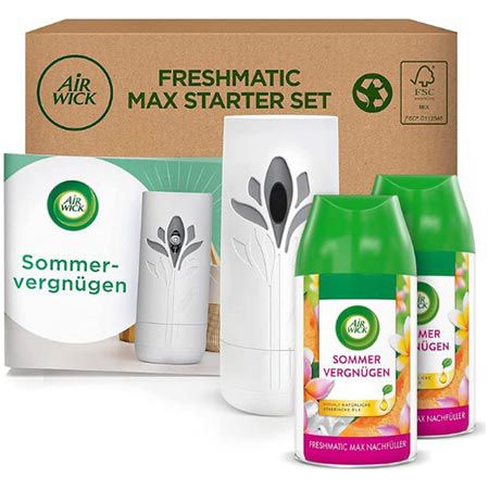 👃🏻 Air Wick Freshmatic Max Sommervergnügen Starter Set ab 8€ (statt 13€)