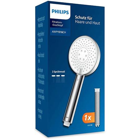 🚿 Philips AWP1516CH Water Duschkopf mit Filter für 22,99€ (statt 35€)