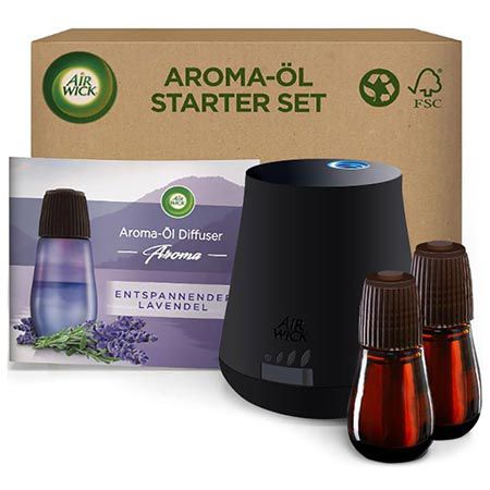 🪻 Air Wick Lavendel Aroma-Öl Starter Set mit Diffusor & 2 x 20ml ab 12,23€ (statt 17€)