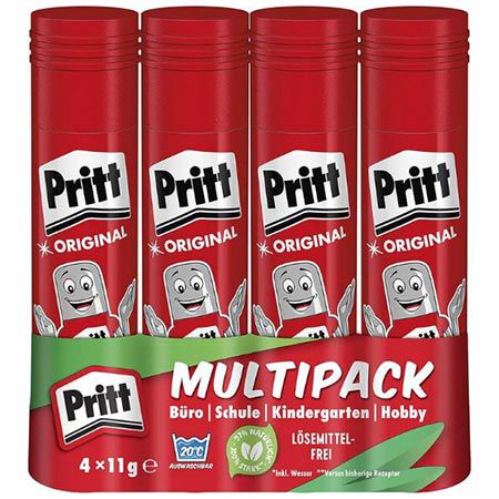 🎁 4er Pack Pritt Klebestifte, je 11g ab 2,46€ (statt 5€)