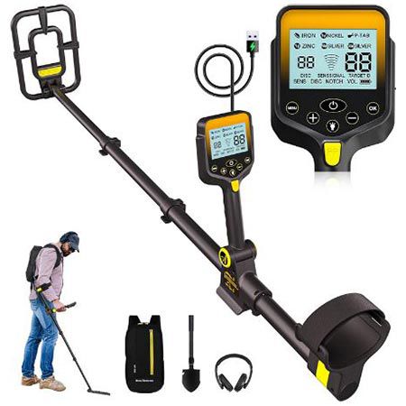 💍 OKESAM GT10002 Profi Metalldetektor mit LCD & 10″ Spule für 59,99€ (statt 120€)