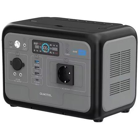 🔌 Oukitel P800E LiFePO4 Powerstation mit 800W, 512Wh für 144,40€ (statt 230€)