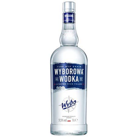 🍹 4 x 1 Liter Wyborowa Vodka Poland, 37,5% für 50,16€ (statt 59€)
