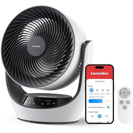 💨 SwitchBot USB Tischventilator mit 4 Modi für 109,99€ (statt 130€)