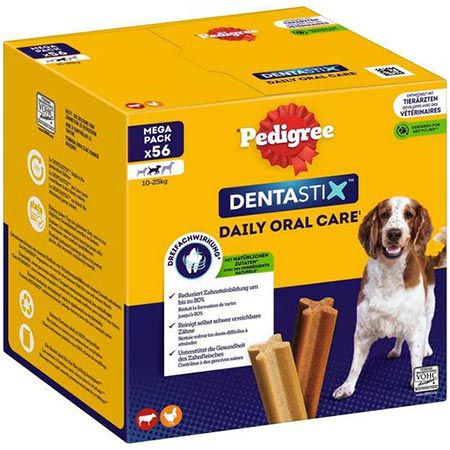 🐕 1,44kg Pedigree DentaStix Hundesnack für mittelgroße Hunde ab 7,82€ (statt 13€)