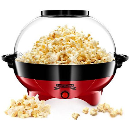 🍿 Gadgy Retro Popcorn Maker mit 5 Liter, 800W für 39,79€ (statt 54€)